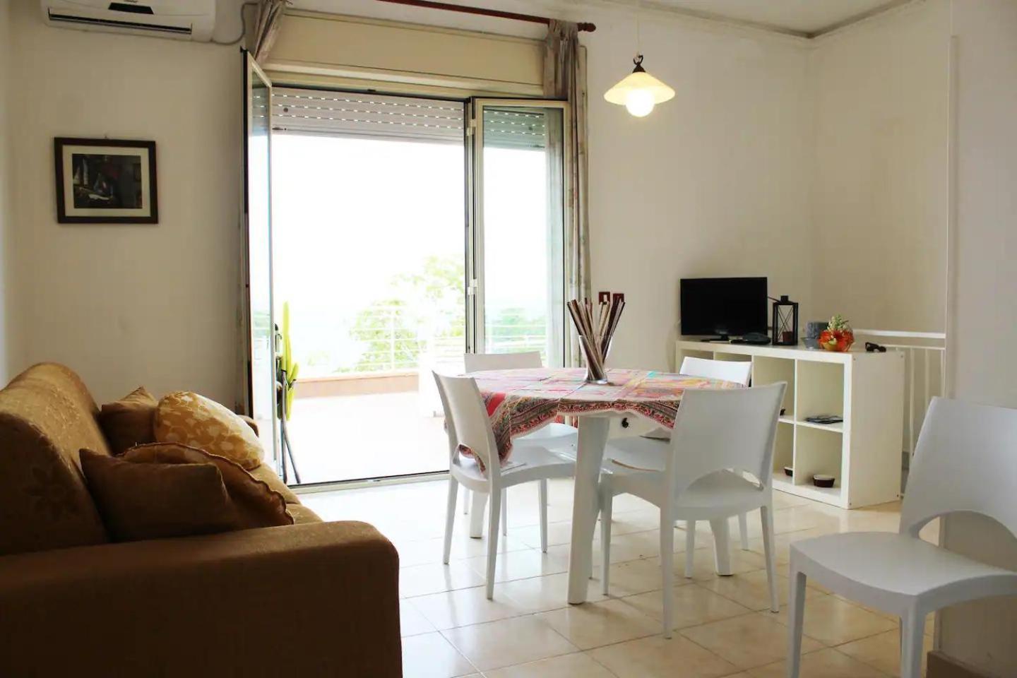 Terrazza Sul Mare Vila Agnone Bagni Exterior foto